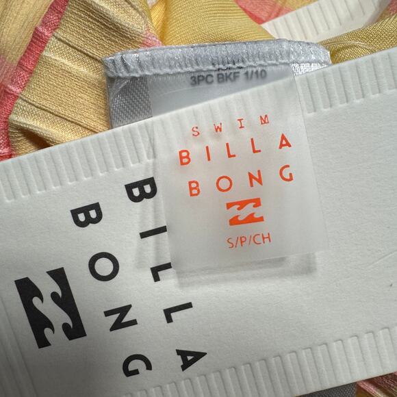 Billabong Small (8) Sunchaser Kenzley Bikini Top Underwire UPF 50 Lined New - Picture 12 of 13